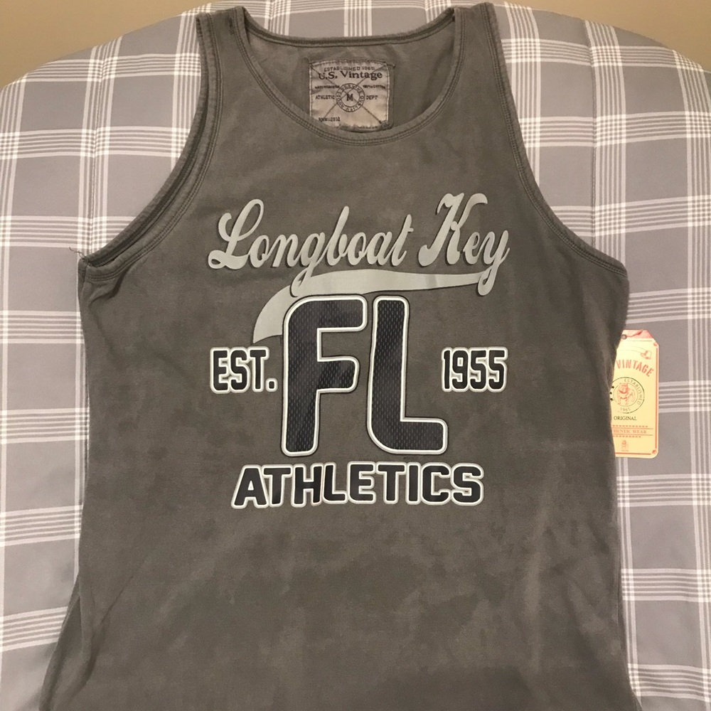 U.S. Vintage Florida Longboat tank top Medium